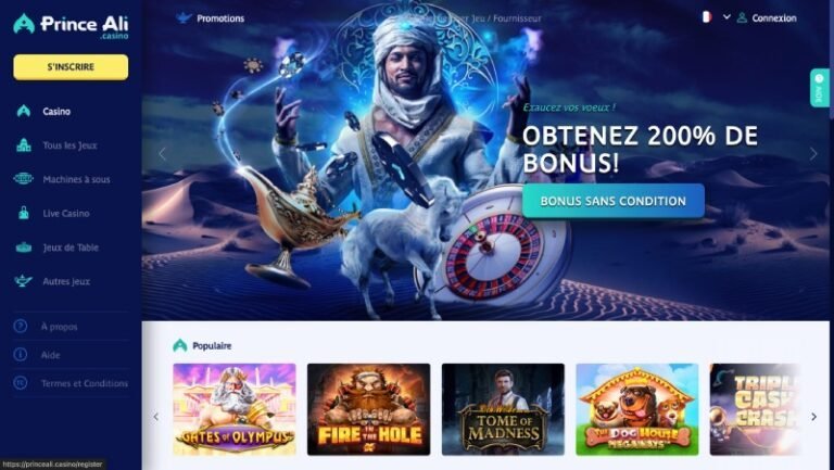 Prince ali casino en ligne à France